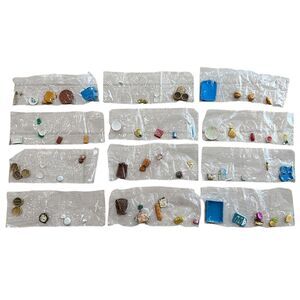 Re-Ment Doraemon Themed Miniature Food Sets - Set of 12